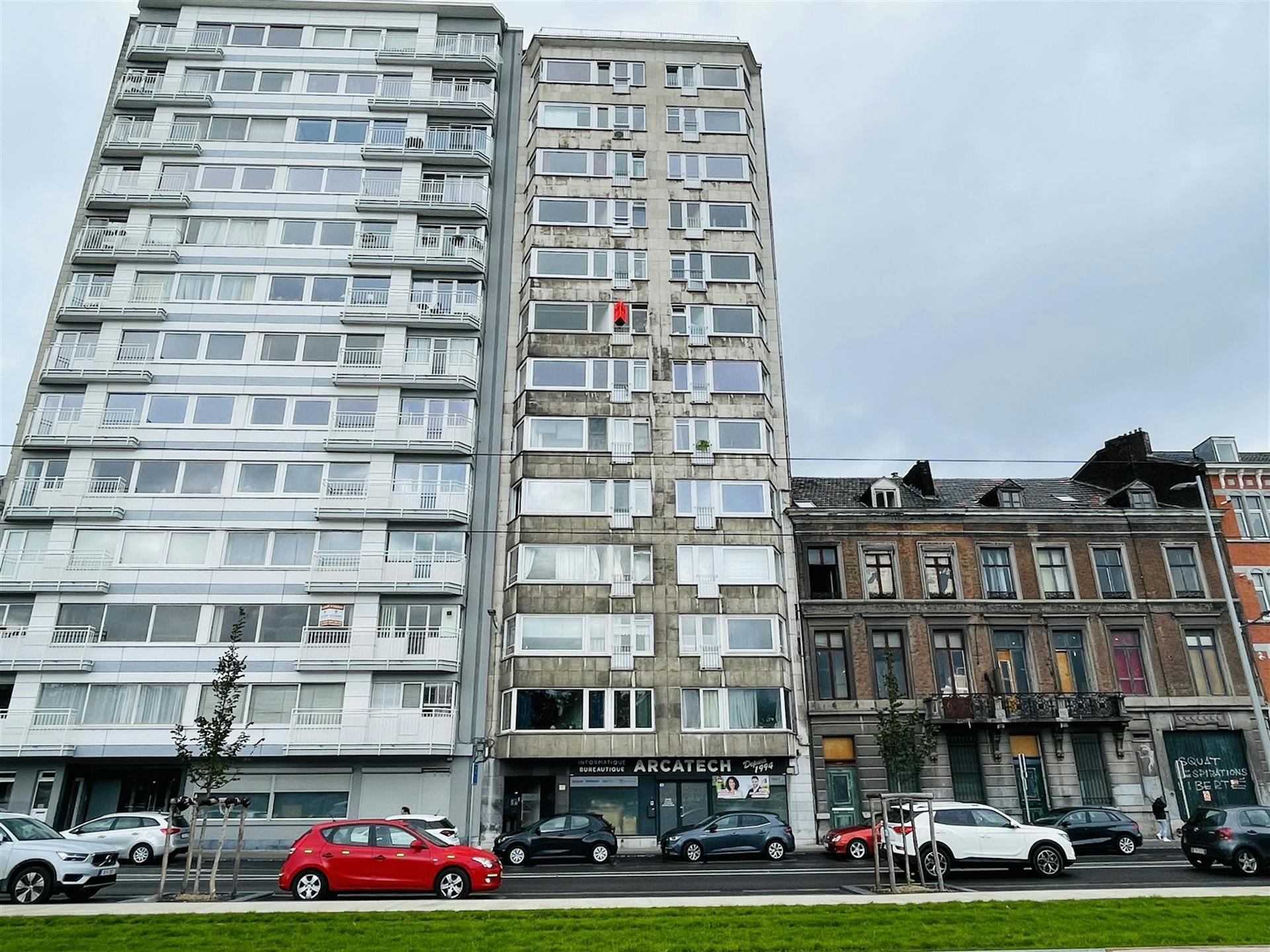 Appartement 3 chambres, vue sur Meuse et accès au tram.